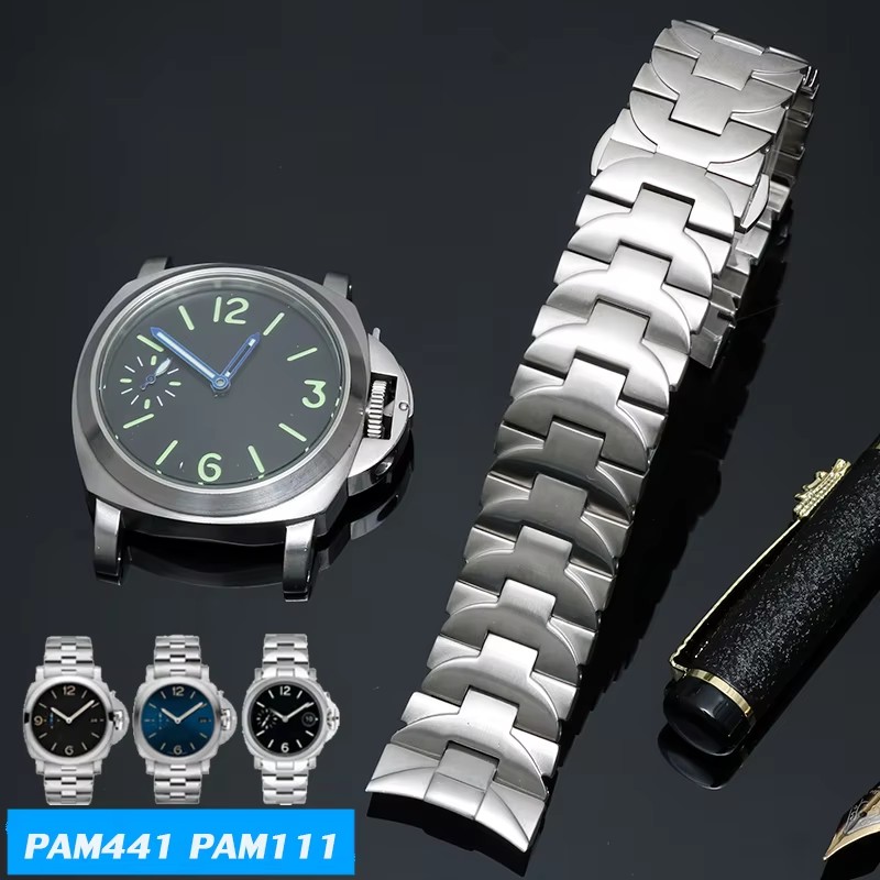 Luxury Watch Panerai - Bracelet de montre en acier inoxydable