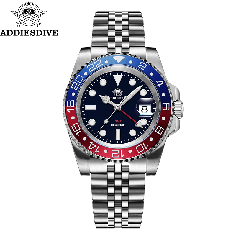 Luxury Watch Longines - Montre ADDIESDIVE AD2050 pour homme, GMT,