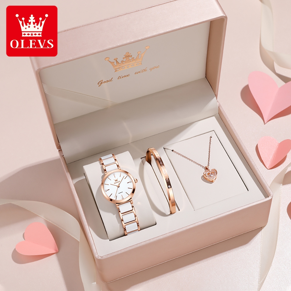 Luxury Watch Hand - OLEVS femmes montre 5877 luxe élégant