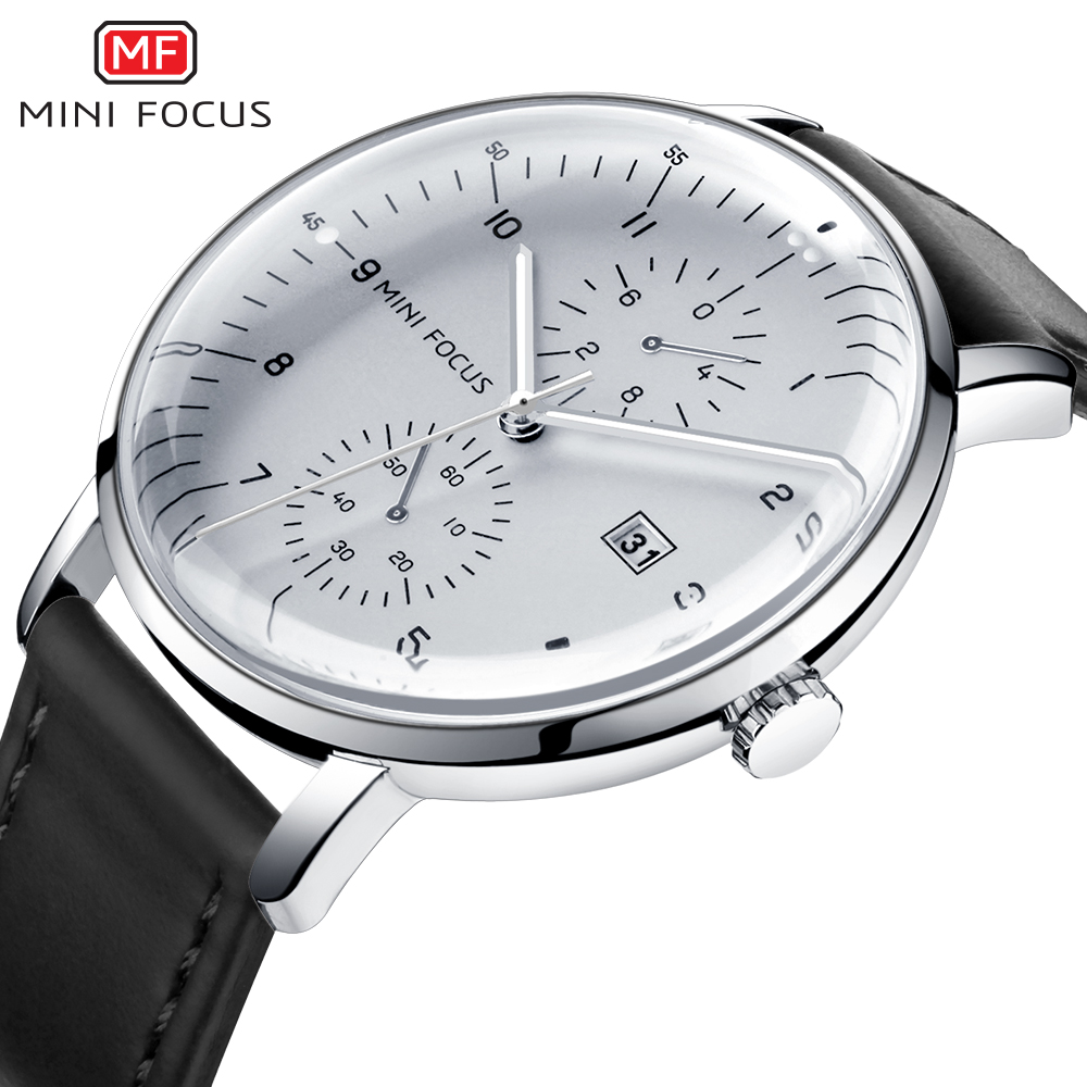 Luxury Watch Holder For Men - MINI FOCUS-Montre à quartz de luxe
