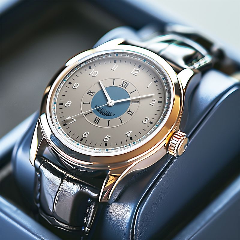 Luxury Watch Holder For Men - Montre-bracelet de luxe pour homme, étanche,