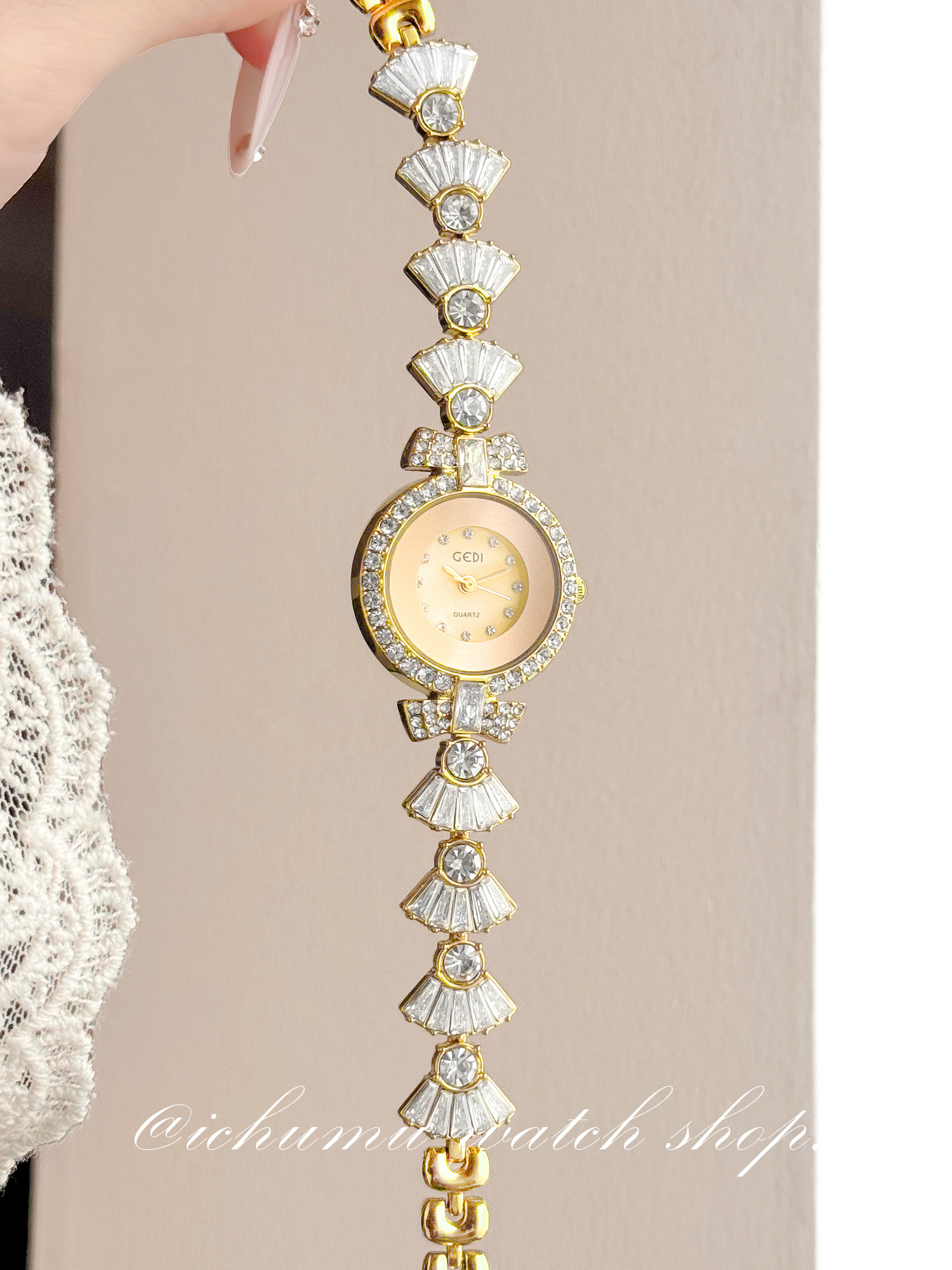 Luxury Watch Leather - Montre pour femme Mermaid, luxe léger,
