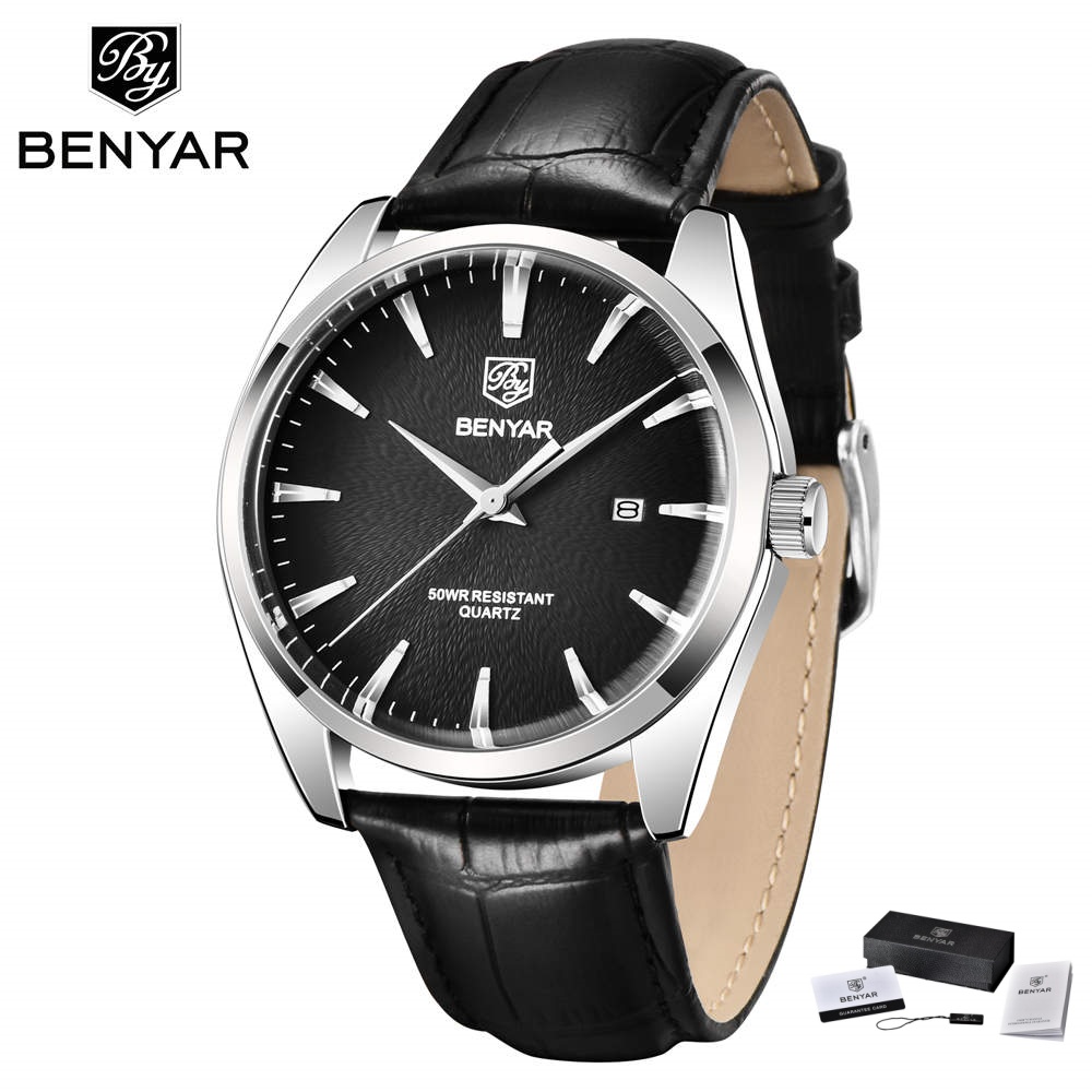 Luxury Watch Holder For Men - Benyar 5163 Top marque de luxe