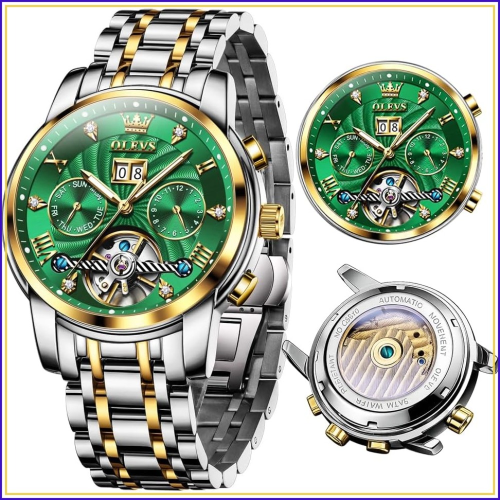 Luxury Watch Image - Montre pour homme analogique à quartz