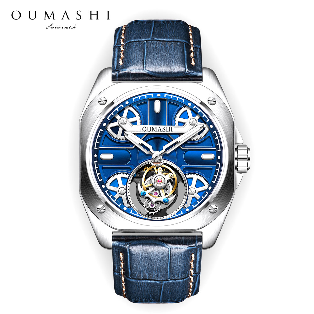 Luxury Watch Leather - Montre de luxe pour homme 41