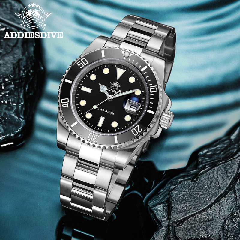 Luxury Watch Longines - Montre de Plongée ADDIESDIVE en Acier