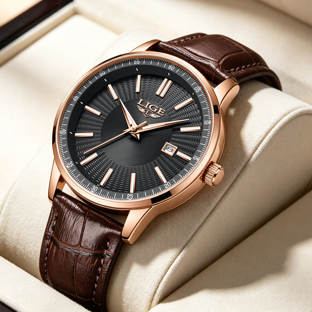 Luxury Watch Holder For Men - Montres de luxe pour hommes LIGE,