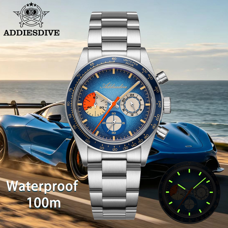 Luxury Watch Longines - Montre chronographe ADDIESDIVE Top Brand AD2551,