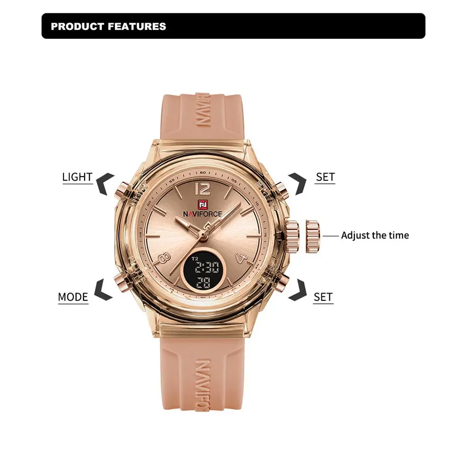 NAVIFORCE NF7109 montre à Quar - Luxury Watch For Girls avis et prix