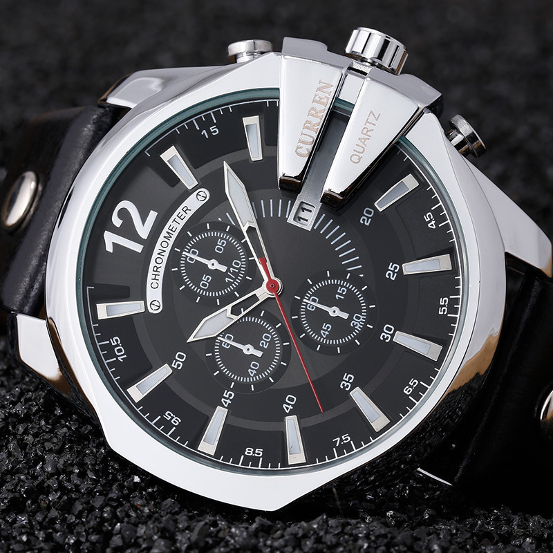 Curren hommes montres haut de  - Luxury Watch Holder For Men avis et prix