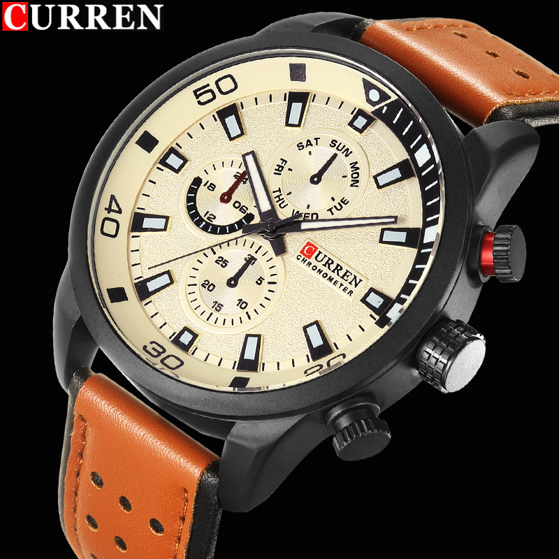 CURREN – montre à quartz étanc - Luxury Watch Holder For Men avis et prix