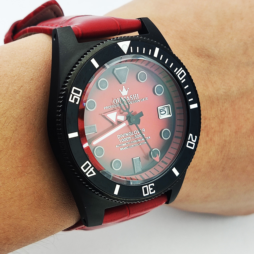 Montre personnalisée 40,5 mm,  - Luxury Watch Leather avis et prix