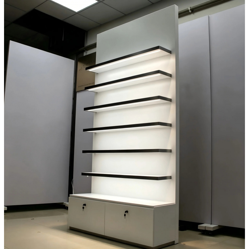 Vitrine d'exposition LED en ac - Luxury Watch Store avis et prix
