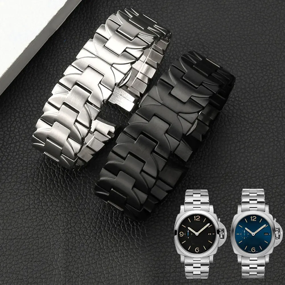 22mm 24mm Bracelet en acier in - Luxury Watch Panerai avis et prix