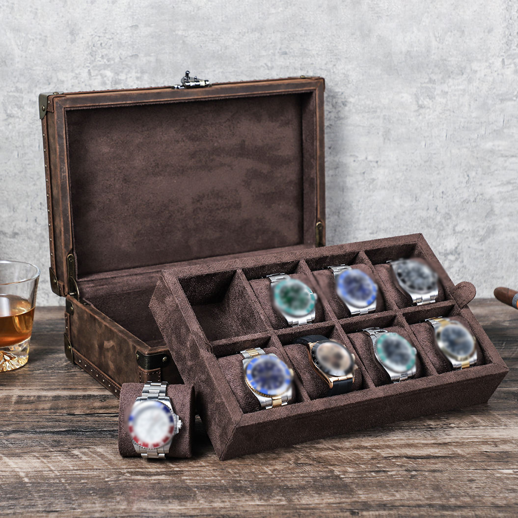Boîte à montres en cuir person - Luxury Watch Leather avis et prix