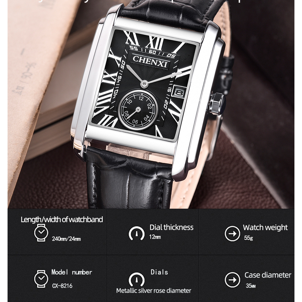 CHENghts-Montres-bracelets car - Luxury Watch Holder For Men avis et prix