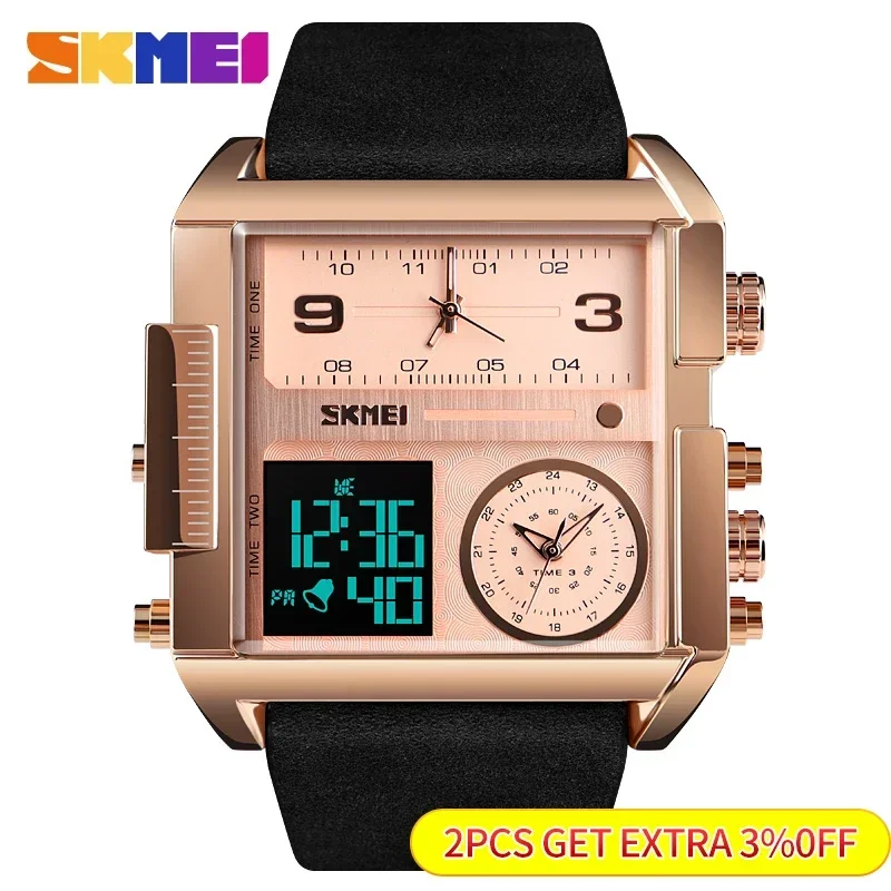 SKMEI hommes mouvement à Quart - Luxury Watch Holder For Men avis et prix