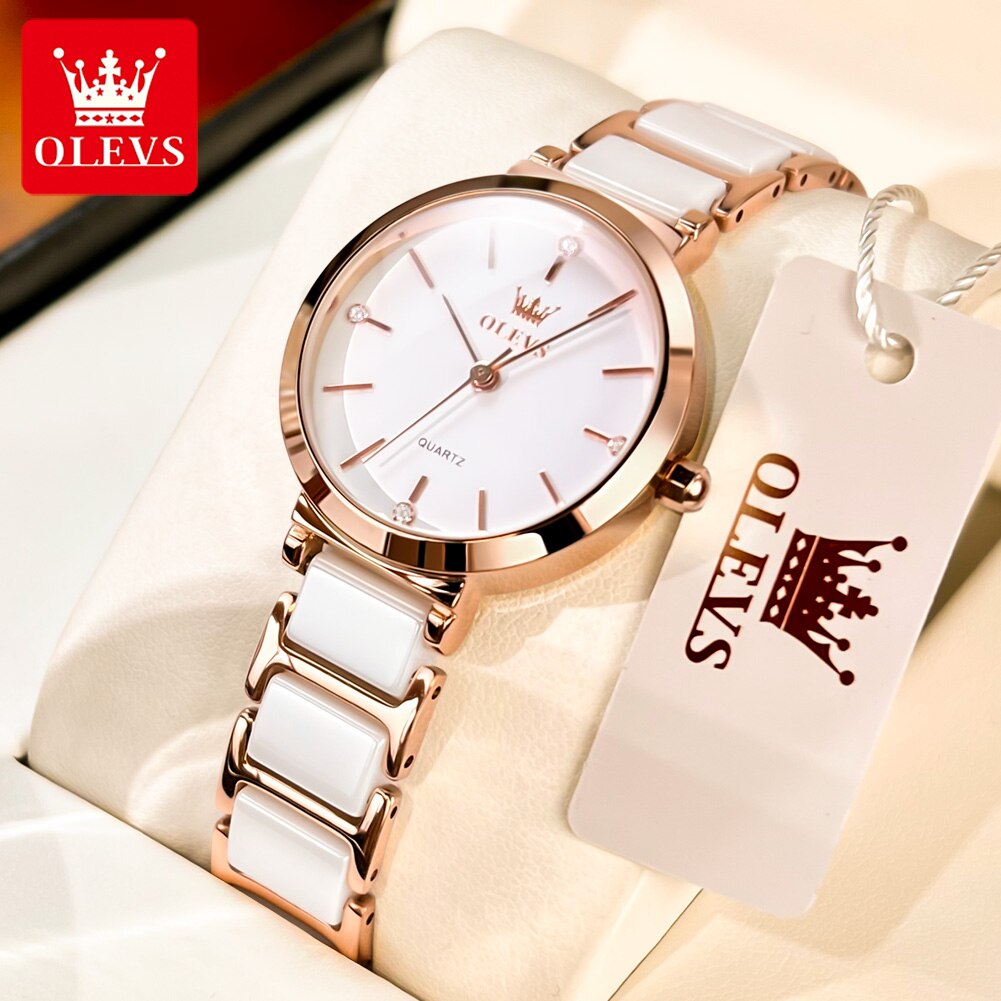 OLEVS-Montre-bracelet de luxe  - Luxury Watch For Girls avis et prix